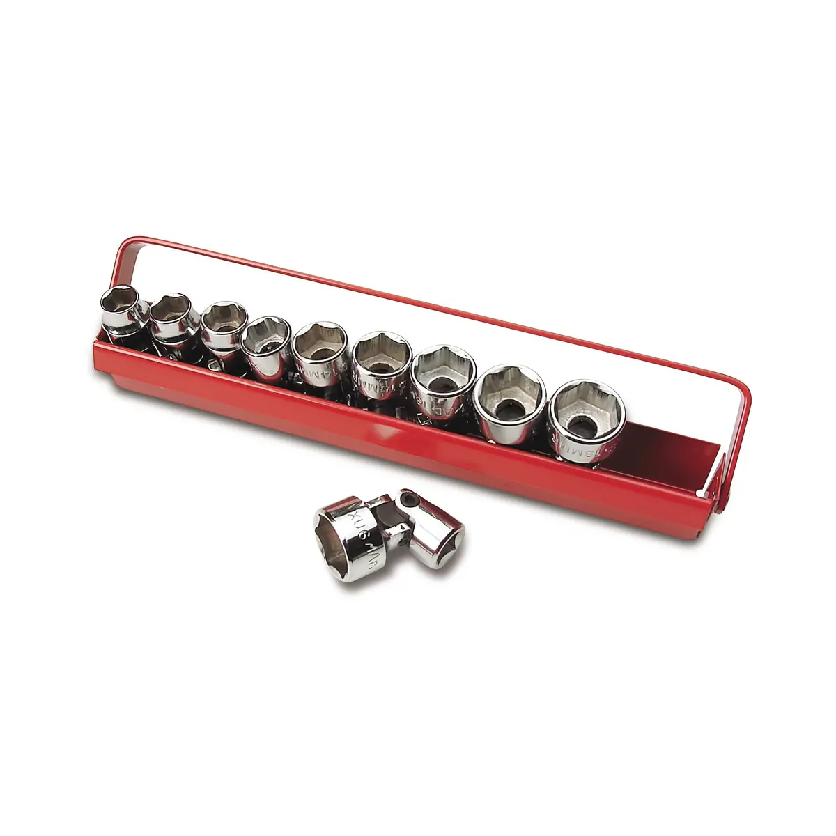 Socket Set, Universal Metric In Metal Tray 3/8" Drive - 10-Pc. 1