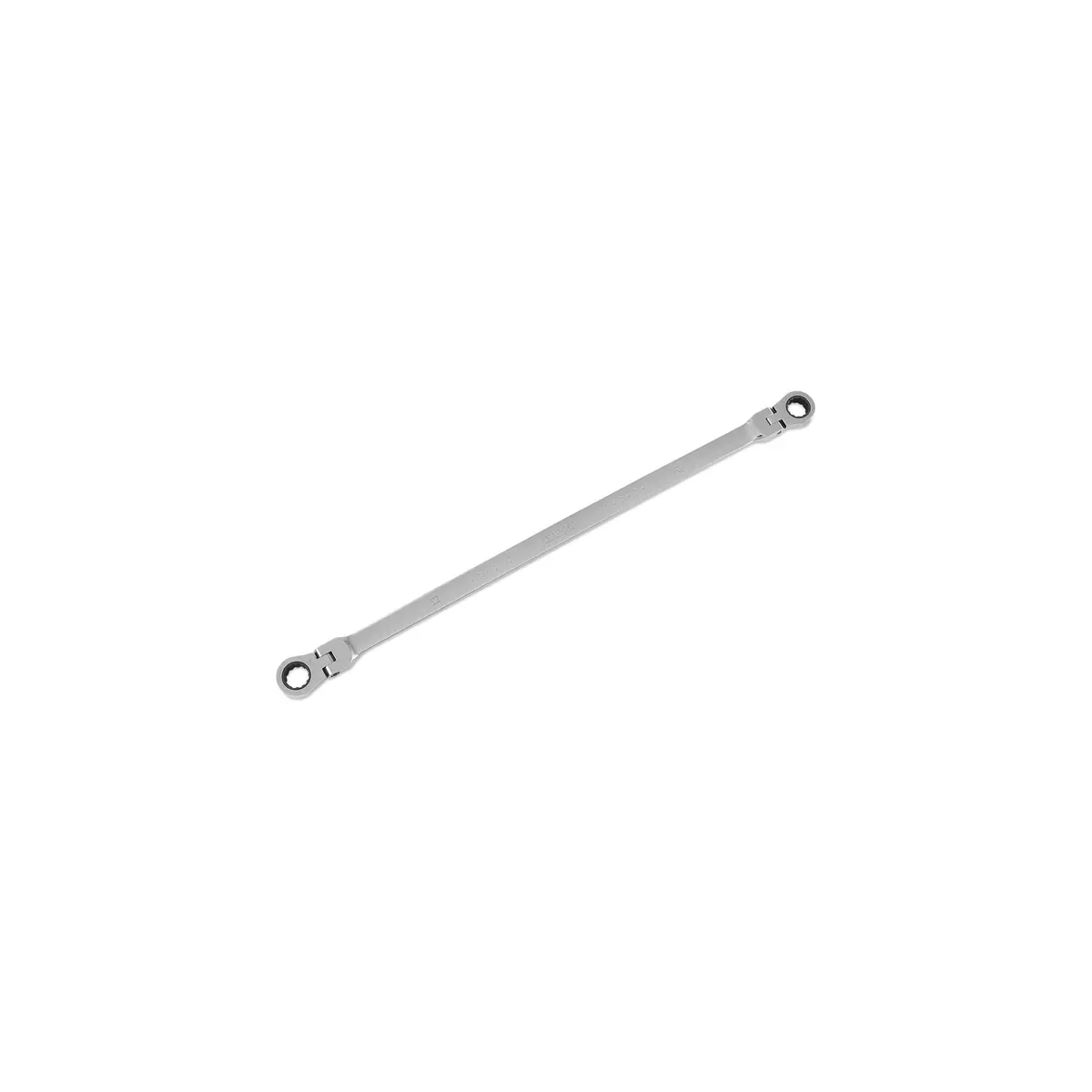 Extra-Long Sae Double-Box Flex Ratcheting Wrench 12Mm X 13Mm - 12-Pt. 1