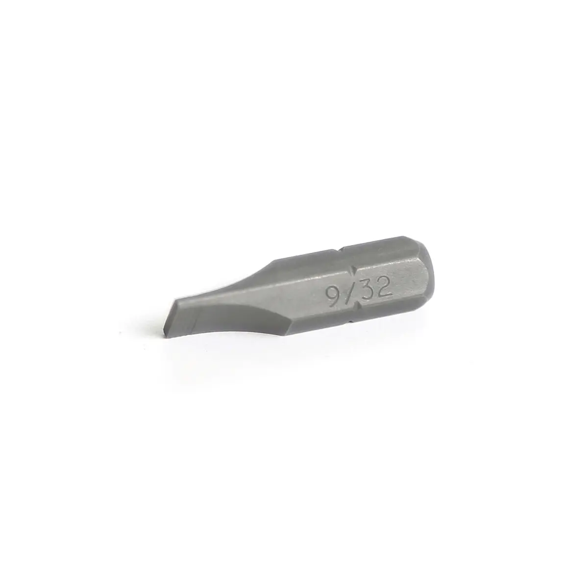 1/4" Hex Drive Slotted Bit 1" - 9/32" 1
