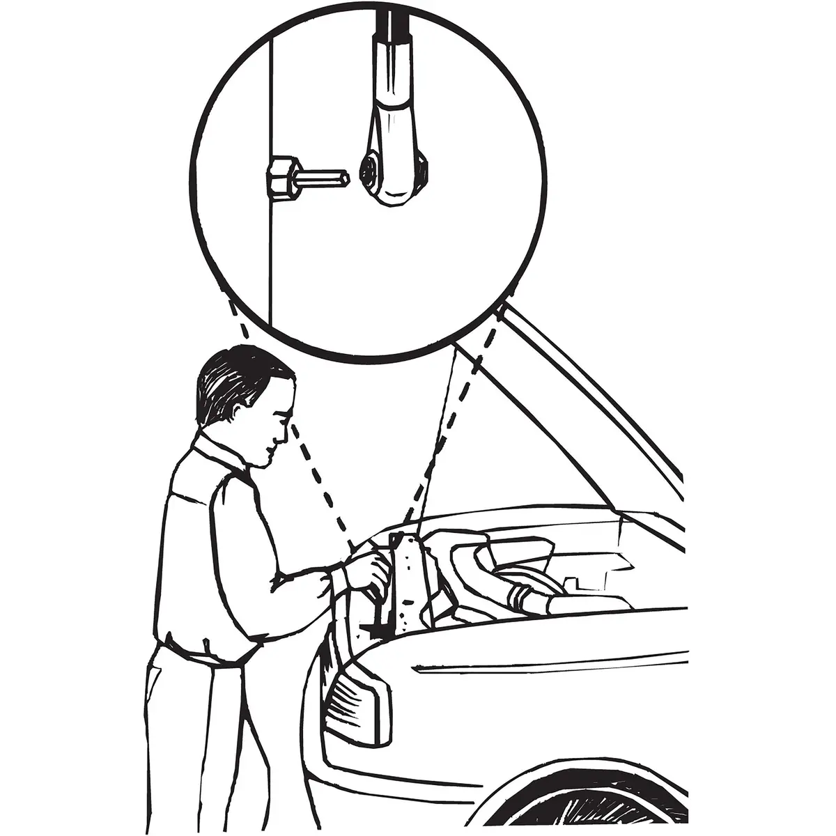 Headlight Adjusting Ratchet - 4Mm 1