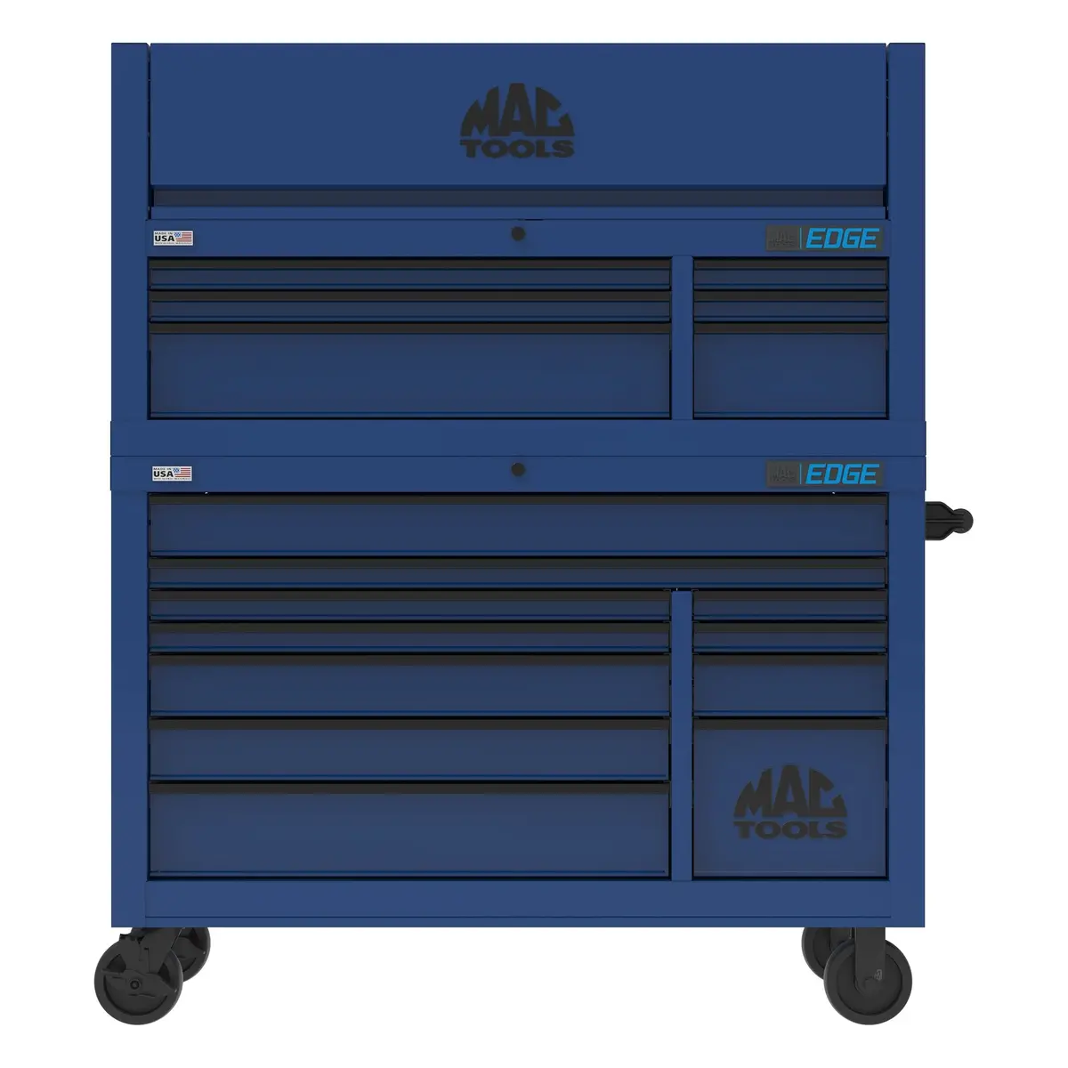 Edge™ 11-Drawer Workstation - Sapphire Blue/Galaxy Black Trim 1