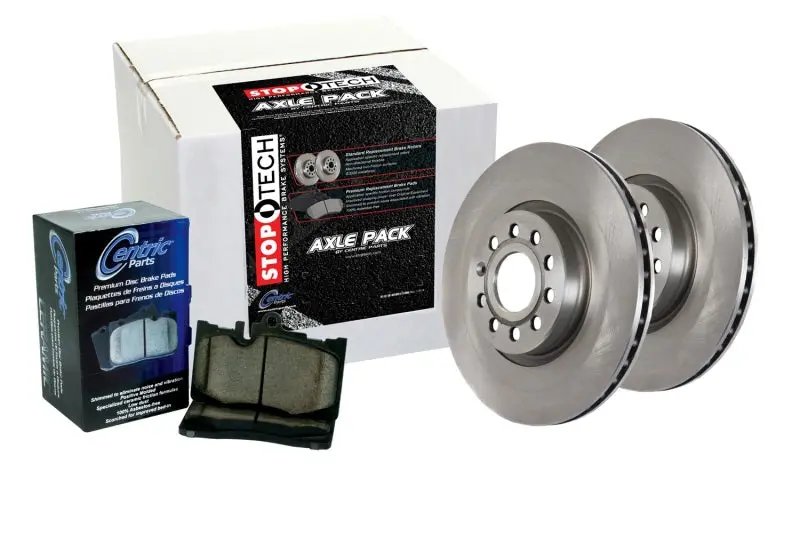 Centric Oe-Grade Complete 4-Wheel Brake Kit – Front & Rear Disc Brakes 1