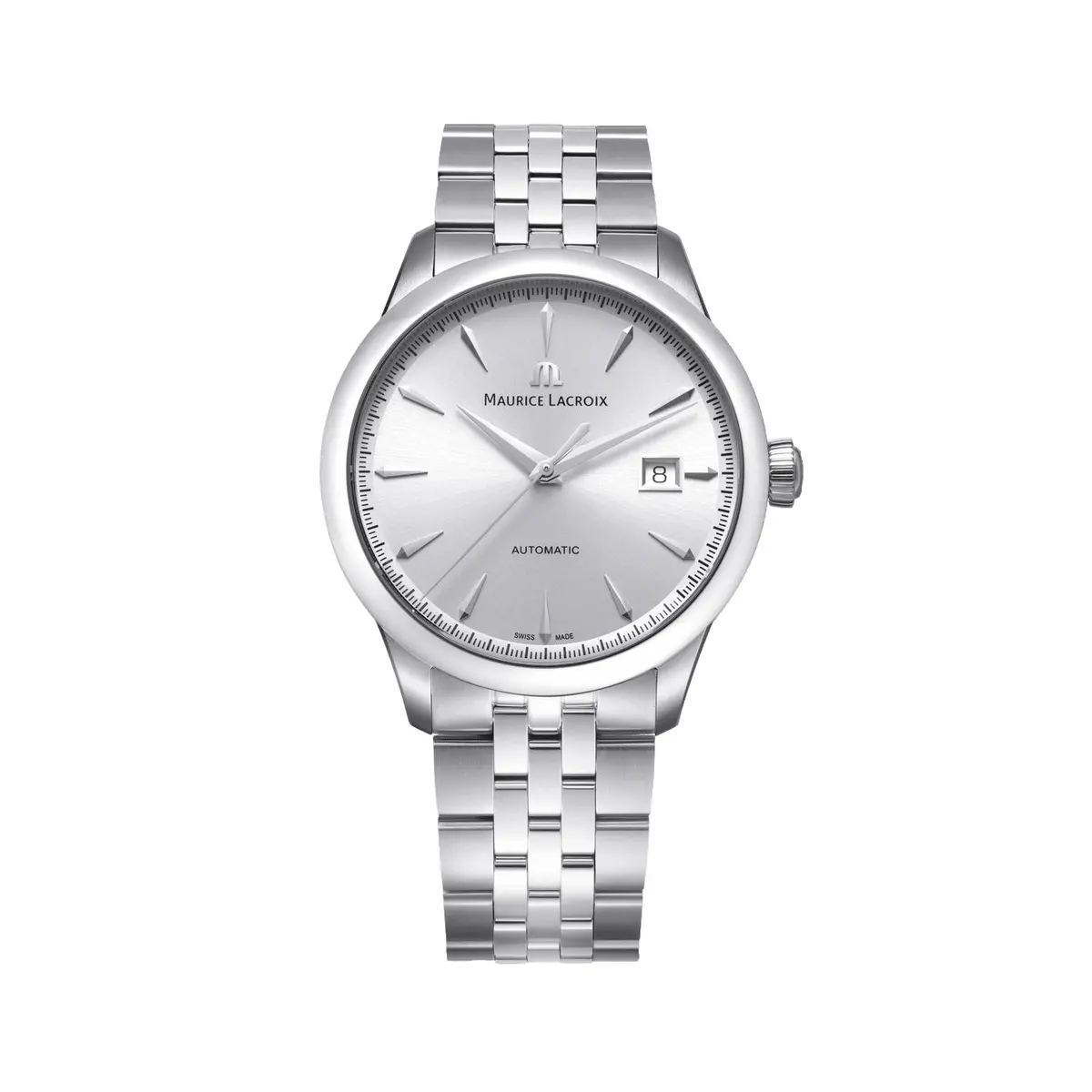 1975 Automatic 40Mm - Silver On Bracelet 1
