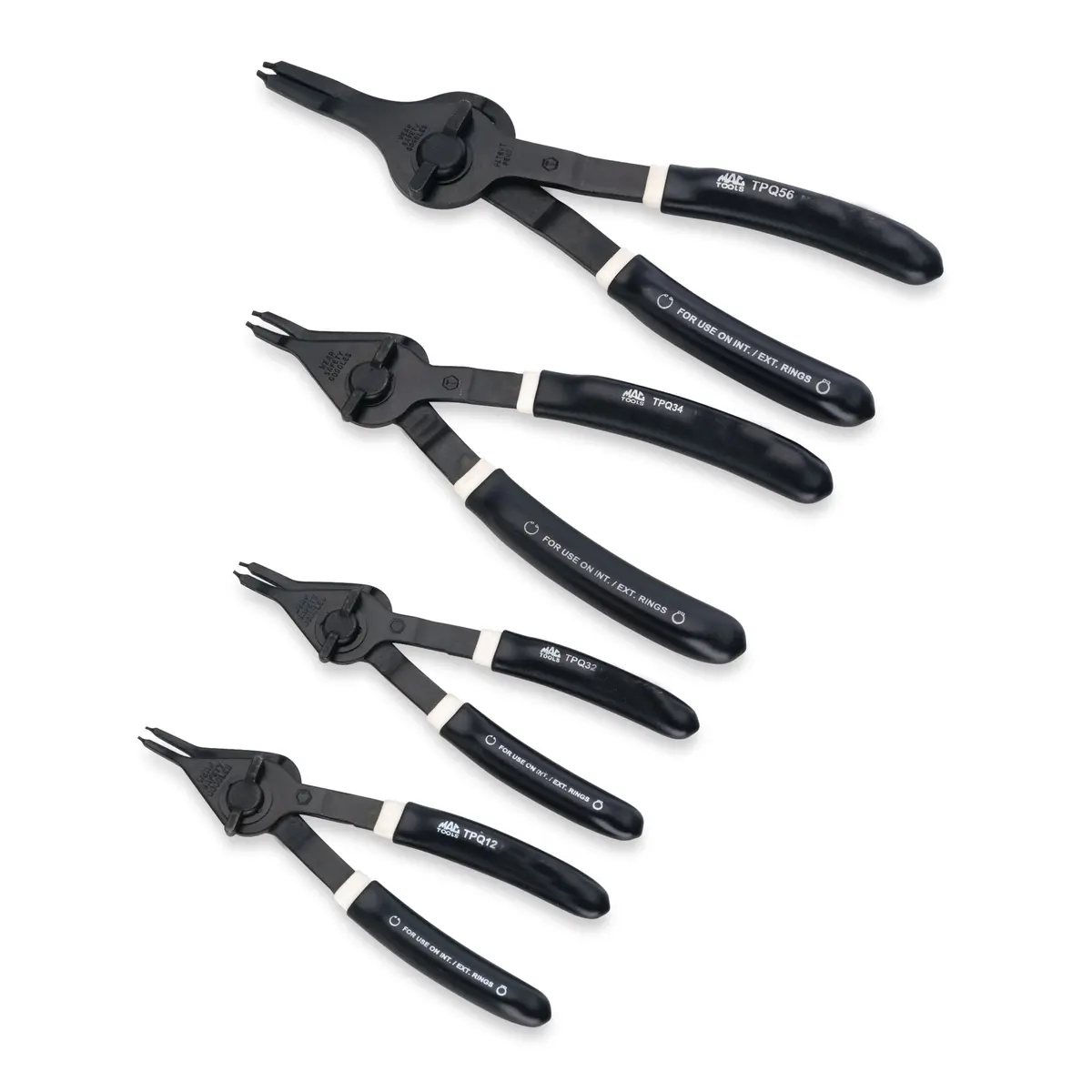 4-Pc. Quarter-Turn Convertible Straight Snap Ring Plier Set 1