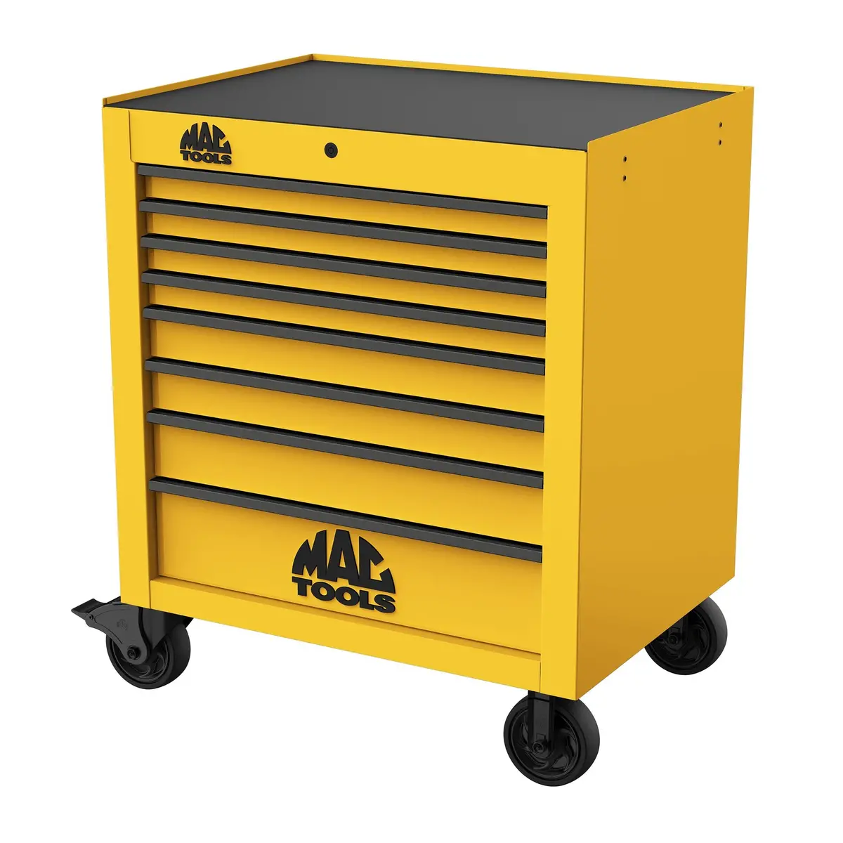 Tech™ Series 8-Drawer Workstation - Sunburst Yellow 1
