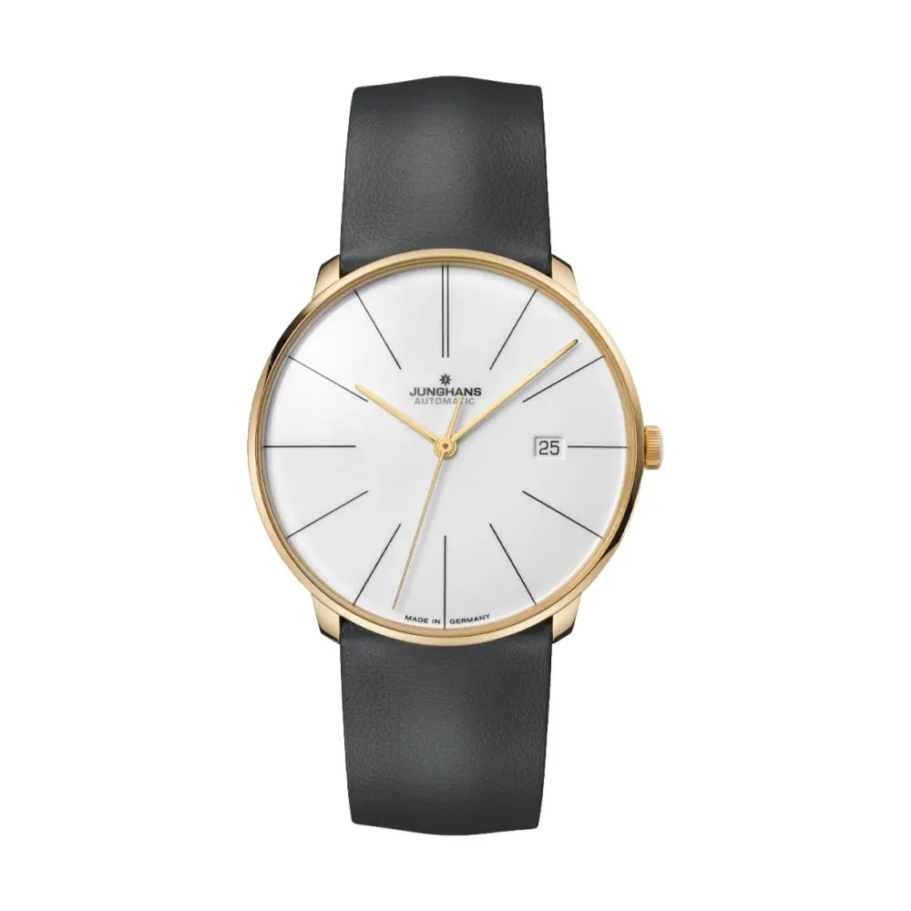 Meister Fein Automatic Gold Pvd Case White 1