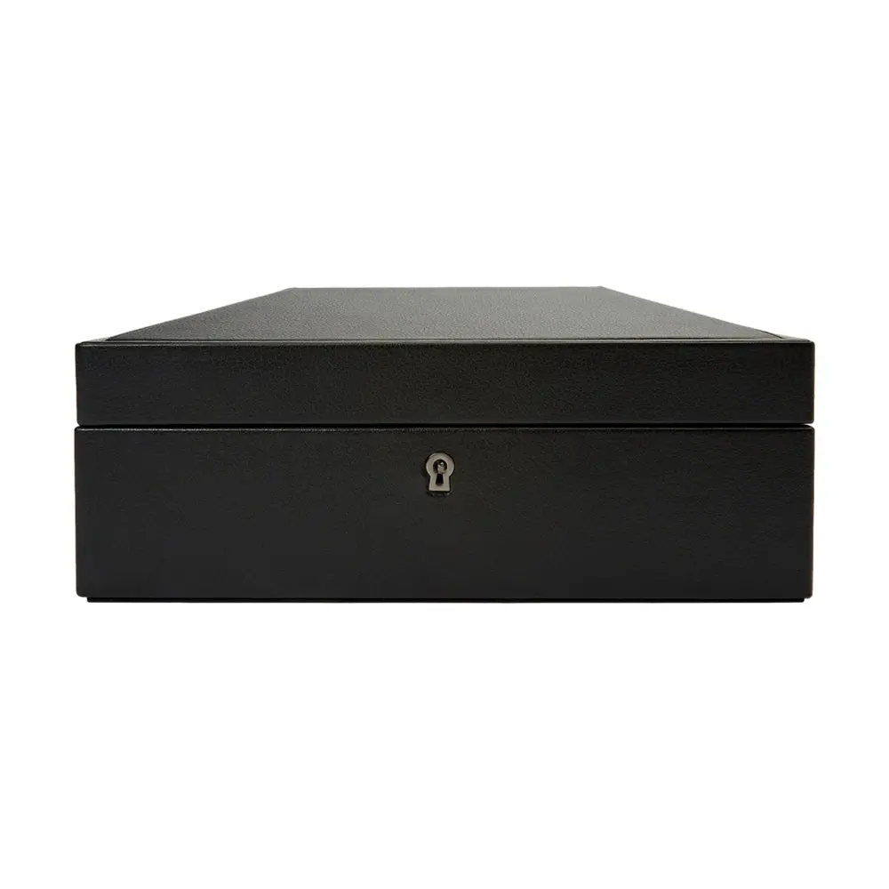 British Racing 8 Piece Watch Box - Black 1