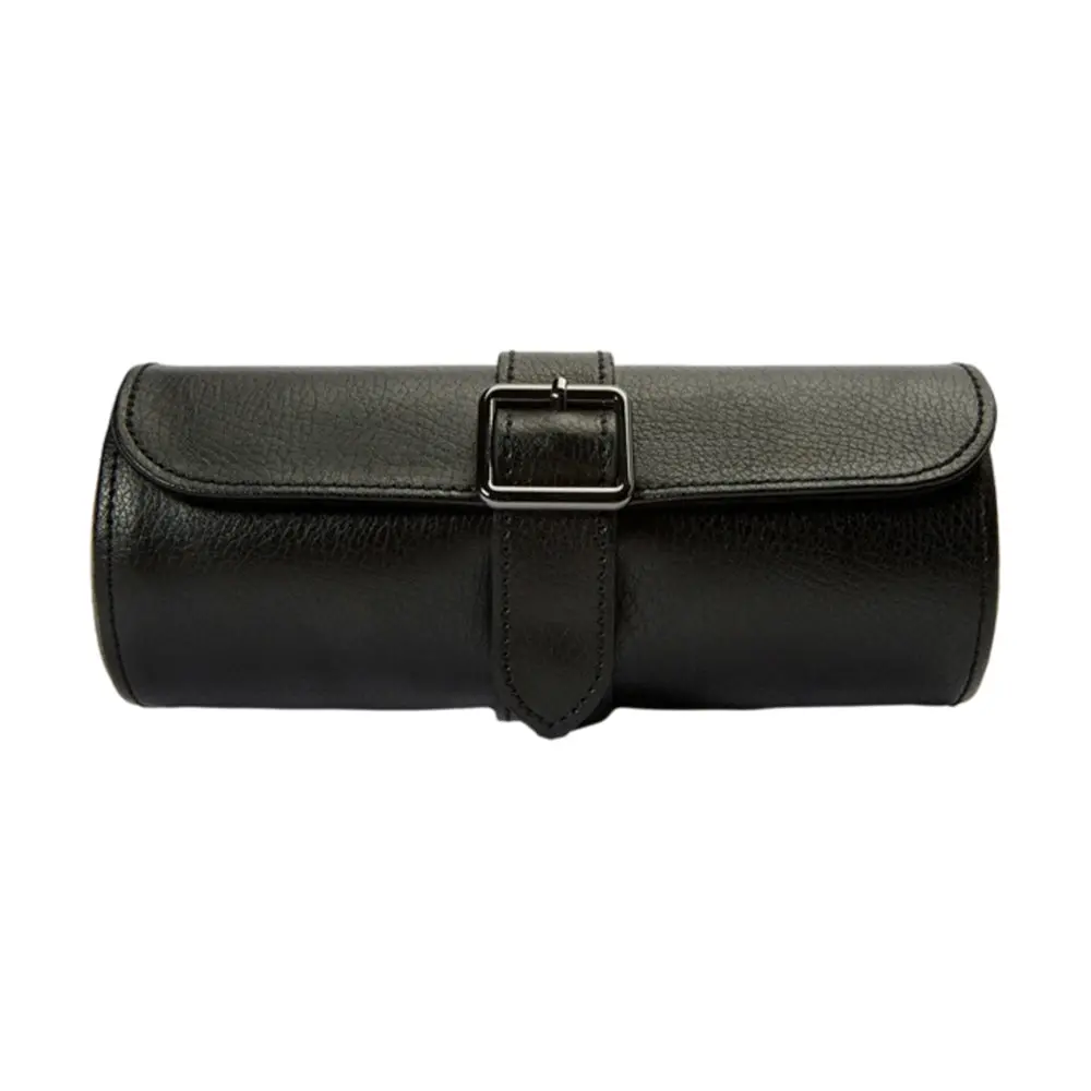 British Racing Triple Watch Roll - Black 1