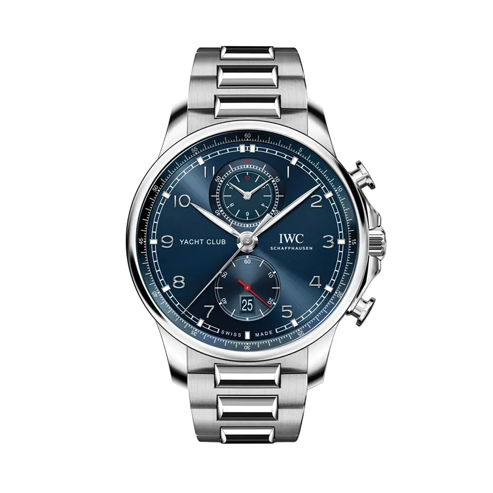 Portugieser Yacht Club Chronograph 44.6Mm - Blue On Bracelet 1