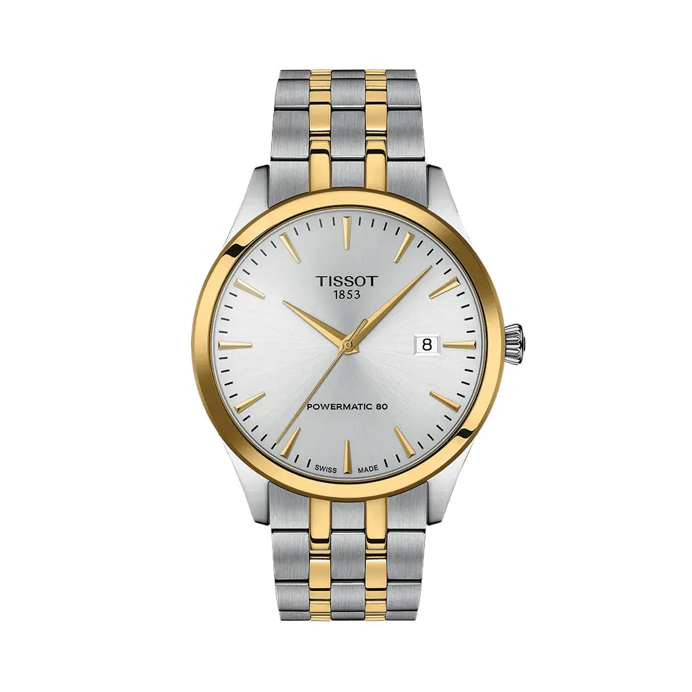 Classic Dream Two-Tone Yellow Gold Pvd 40Mm - Silver On Bracelet 1