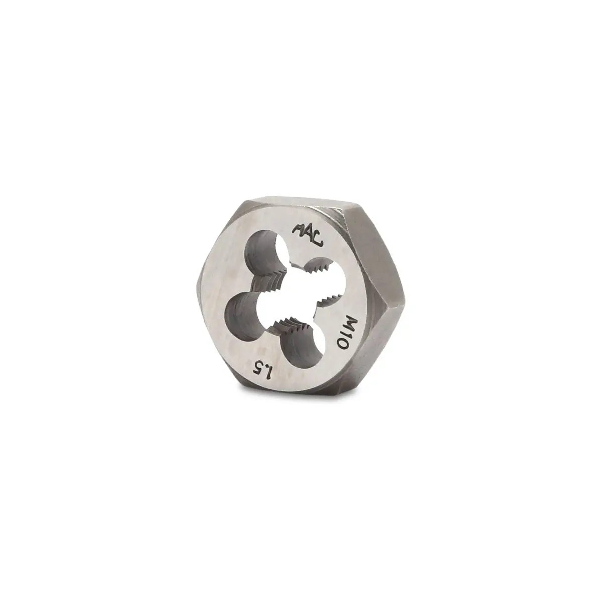 Metric Hexagonal Die M10-1.50 - 1" Shank 1
