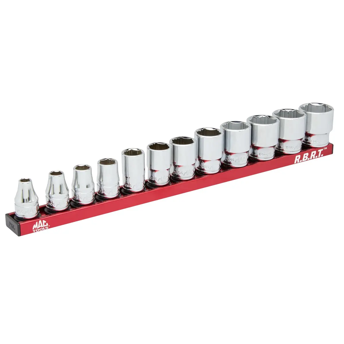 12-Pc. 3/8" Drive Standard Sae R.B.R.T.™ Socket Set 1