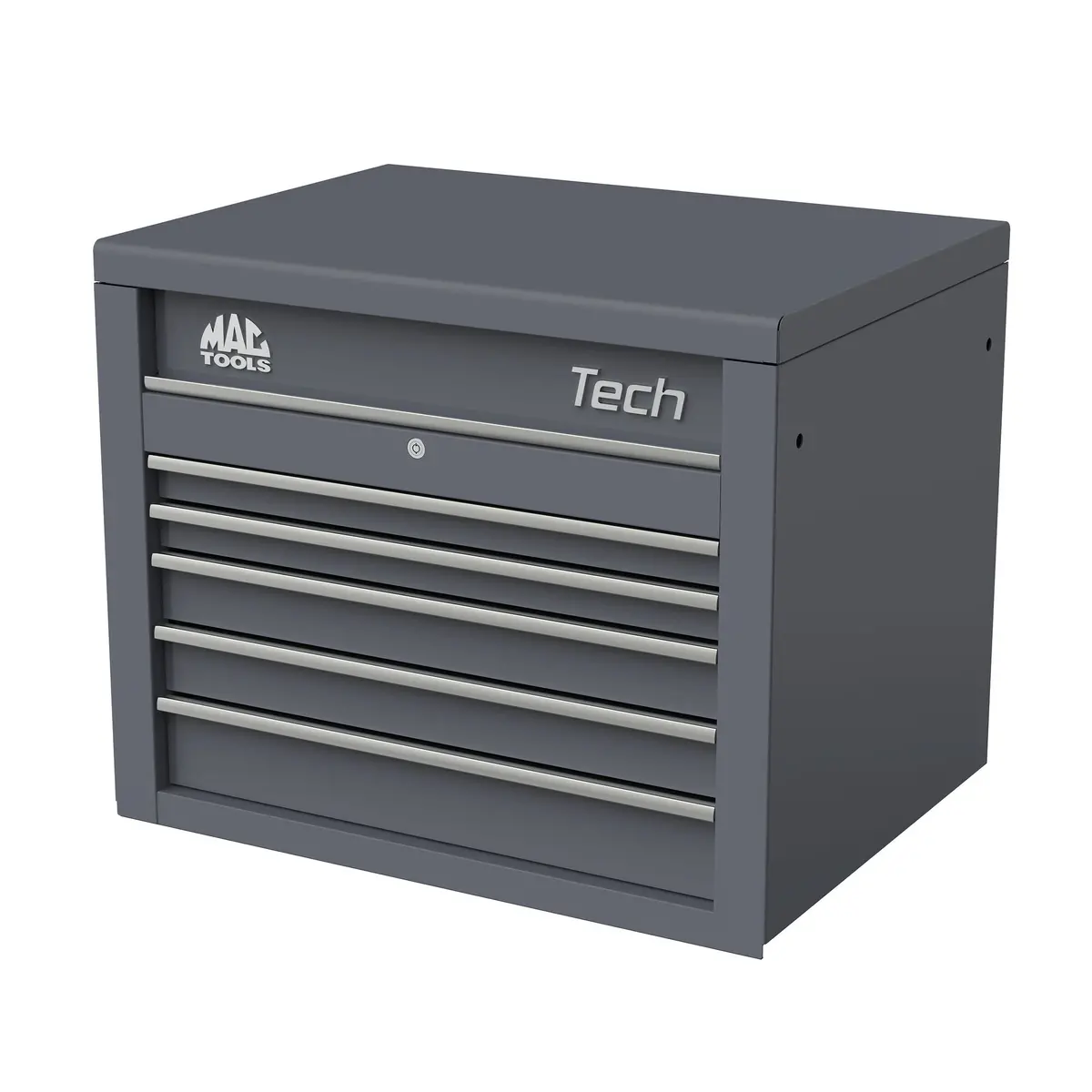 Tech™ Series 5-Drawer Top Chest - Carbon Gray 1