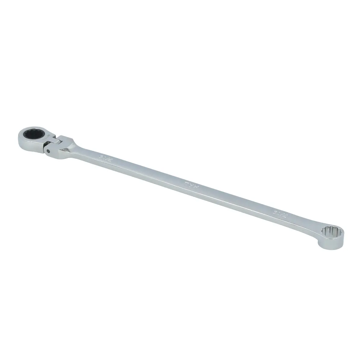 7/16" Xl Double Box Flex Head Ratcheting Wrench - 12 Pt. 1