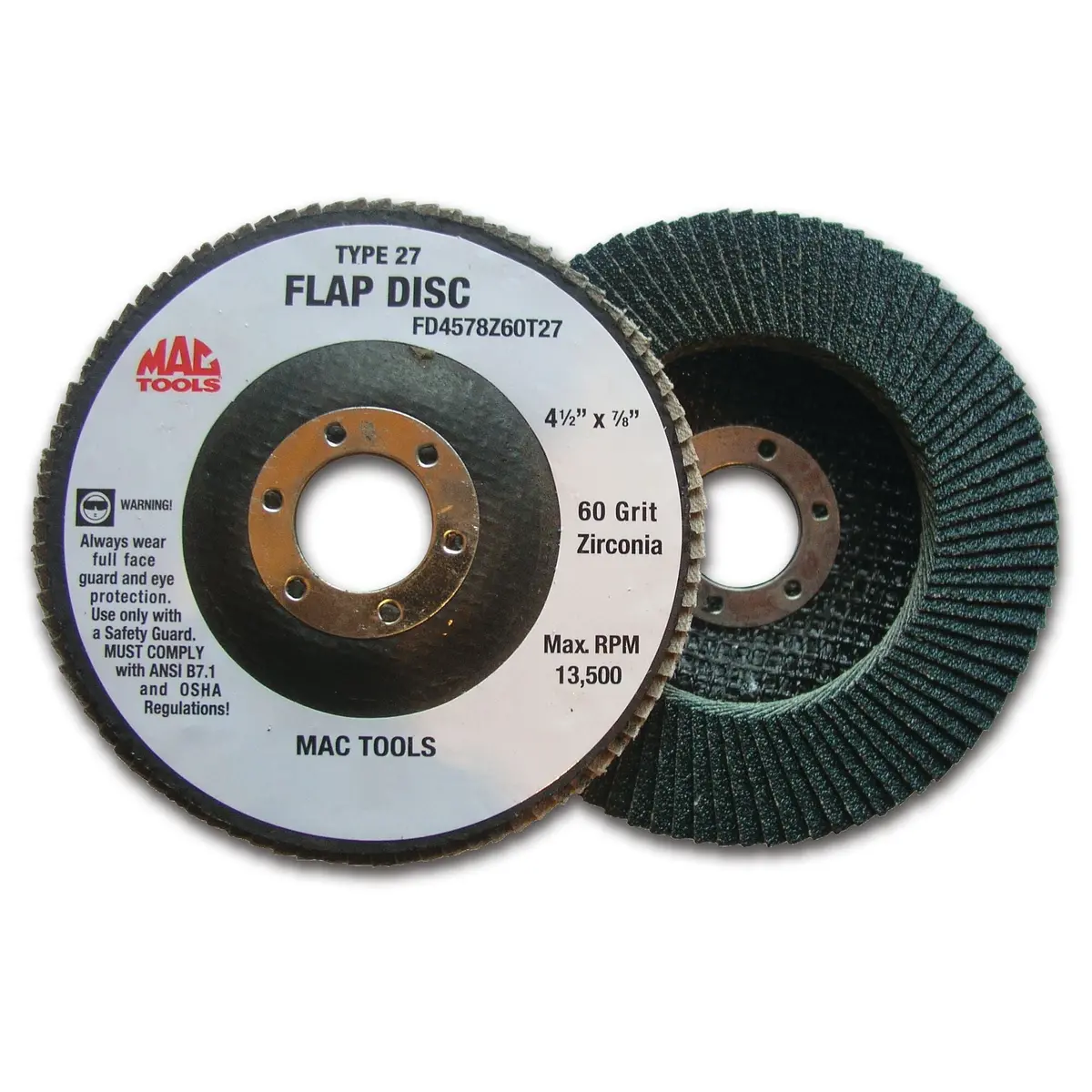 Type 27 Flap Disc 4-1/2" 1