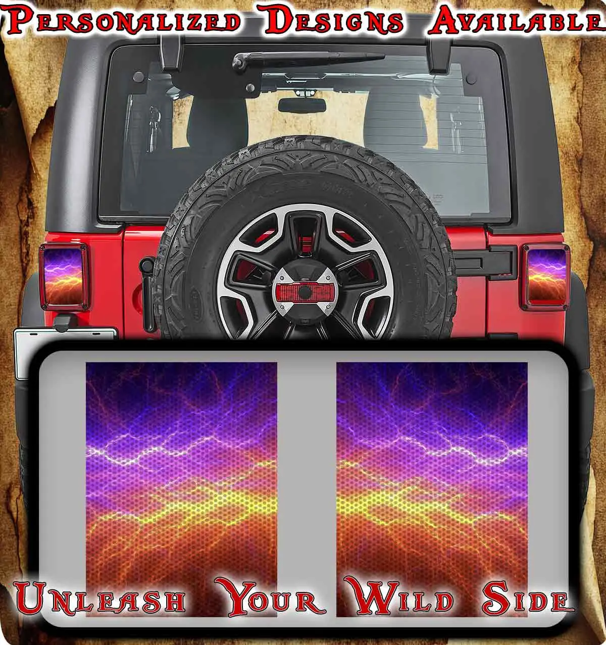 Lighting Taillight Cover Decal 82 2
