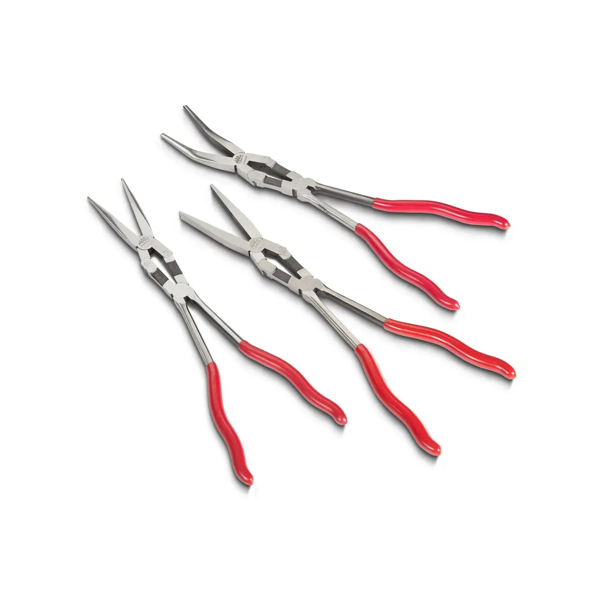 3-Pc. Double-Jointed Long-Reach Pliers Set 1
