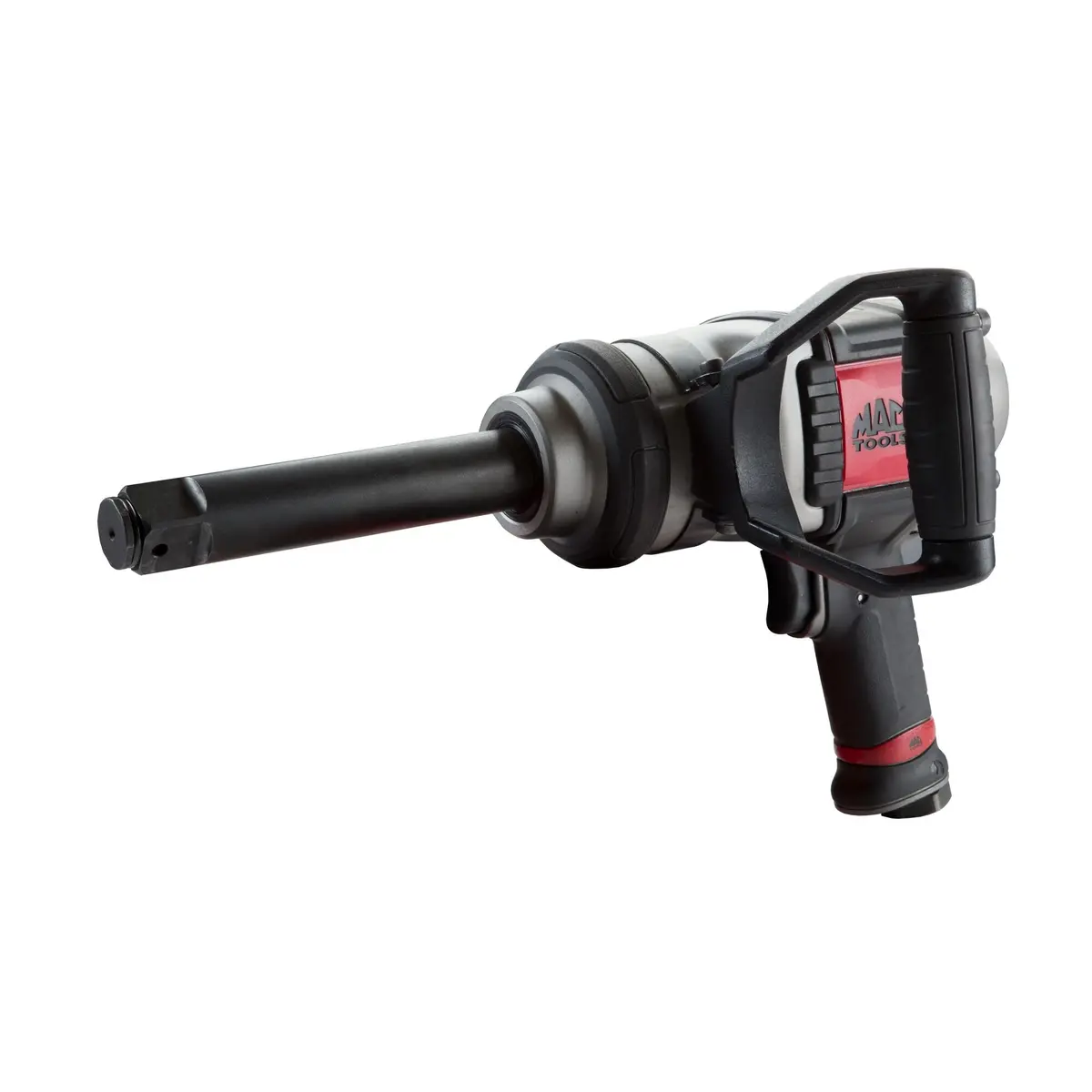 1" Drive Pistol-Grip Handle Air Impact Wrench W/6" Extended Anvil 1