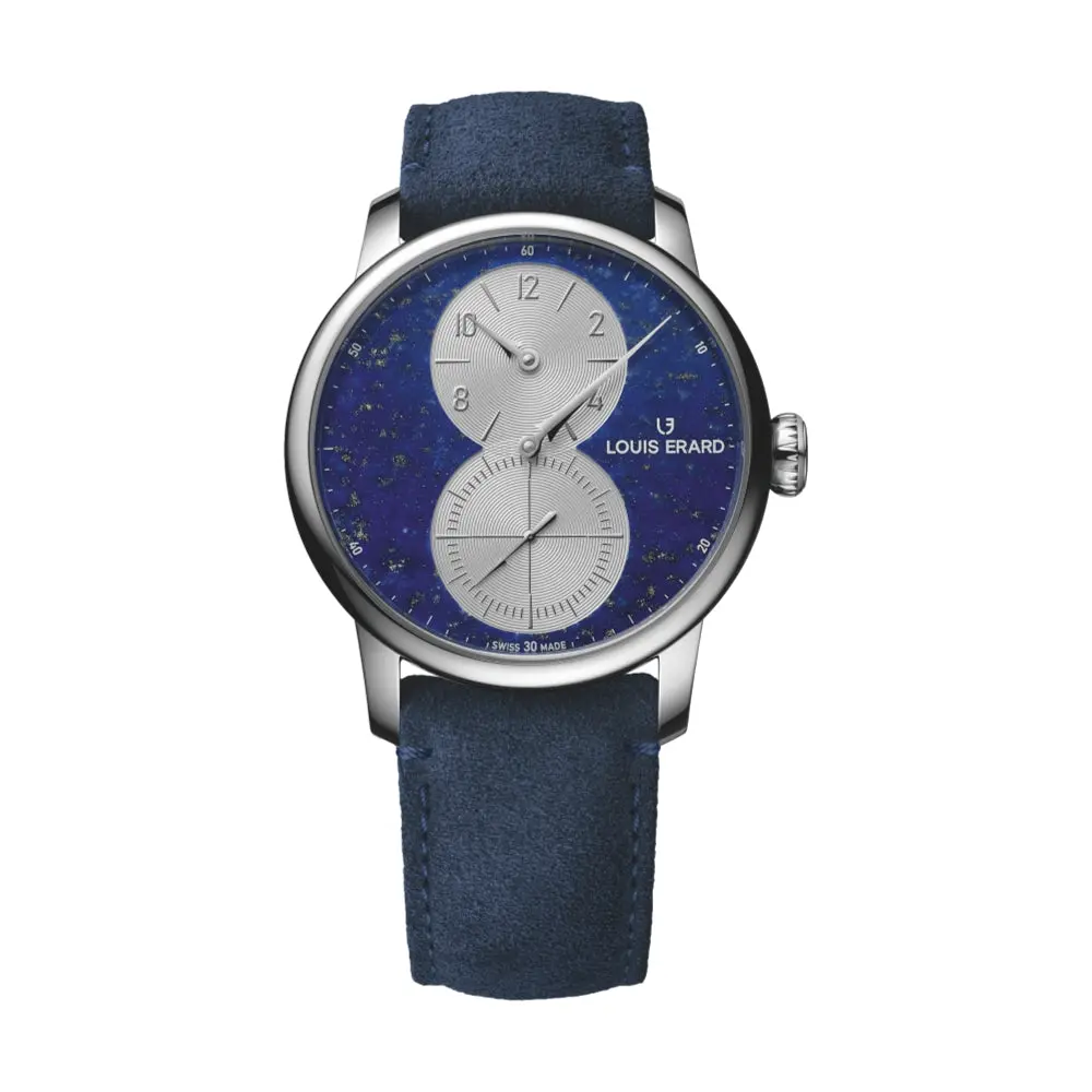 Excellence Regulateur Lapis Lazuli 42Mm - Blue On Leather Strap 1