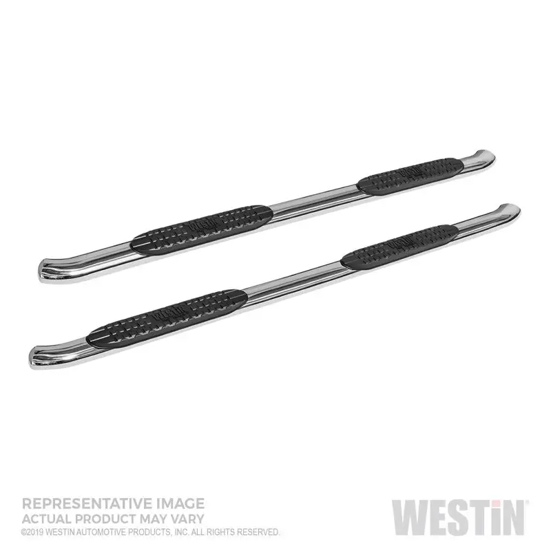 Westin Pro Traxx Oval Nerf Bars – Stainless Steel, 4-Piece Set For 2019–2021 Ford Ranger Supercab 1