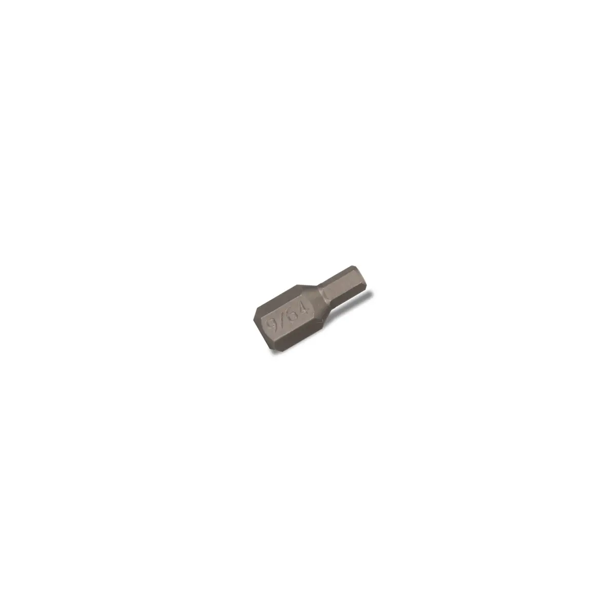 1/4" Hex Drive Stubby Hex Bit - 9/64" 1