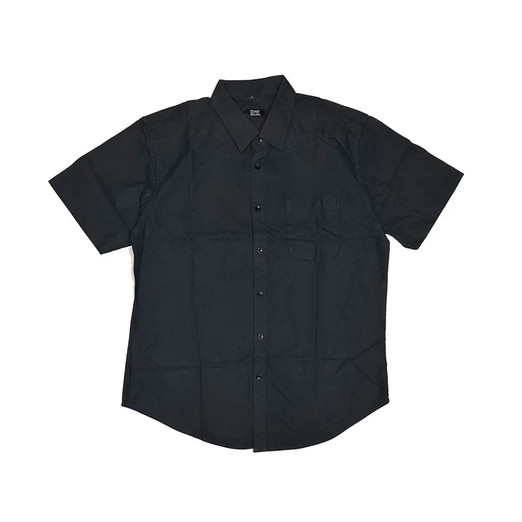 8Viii Oxford S/S Woven - Black 1