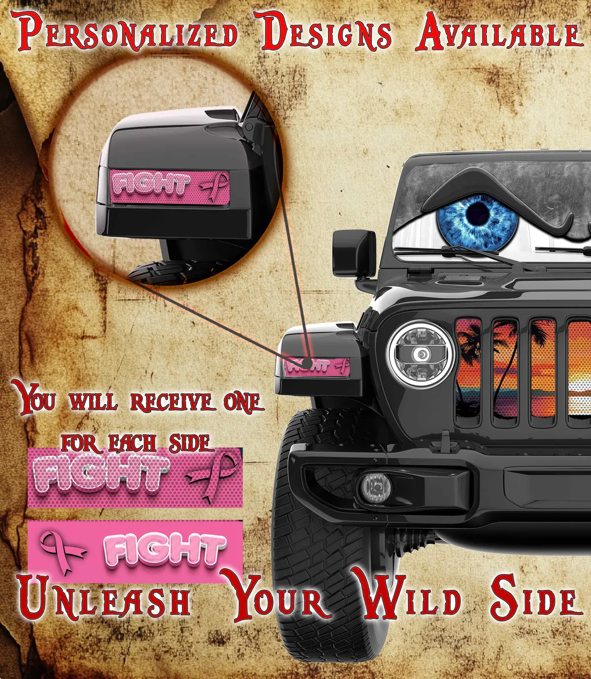 Fight Cancer Marker Light For A Jl Or Jt 1