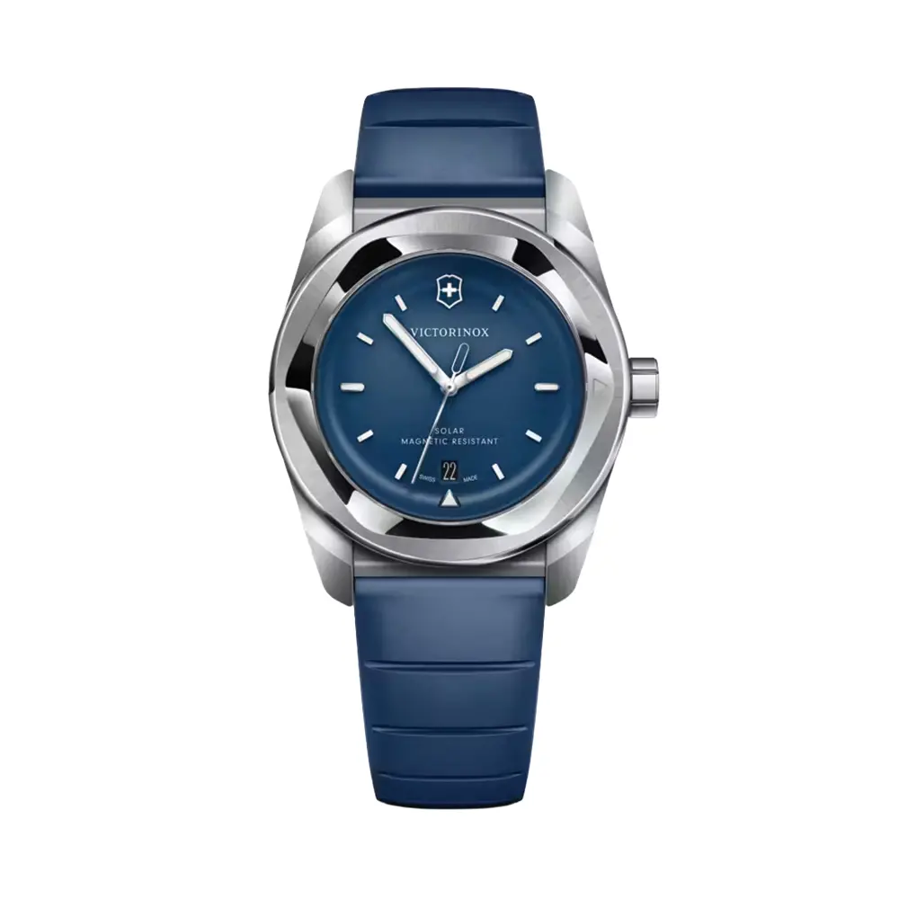 Concept One Solar 39Mm - Blue On Rubber Strap 1