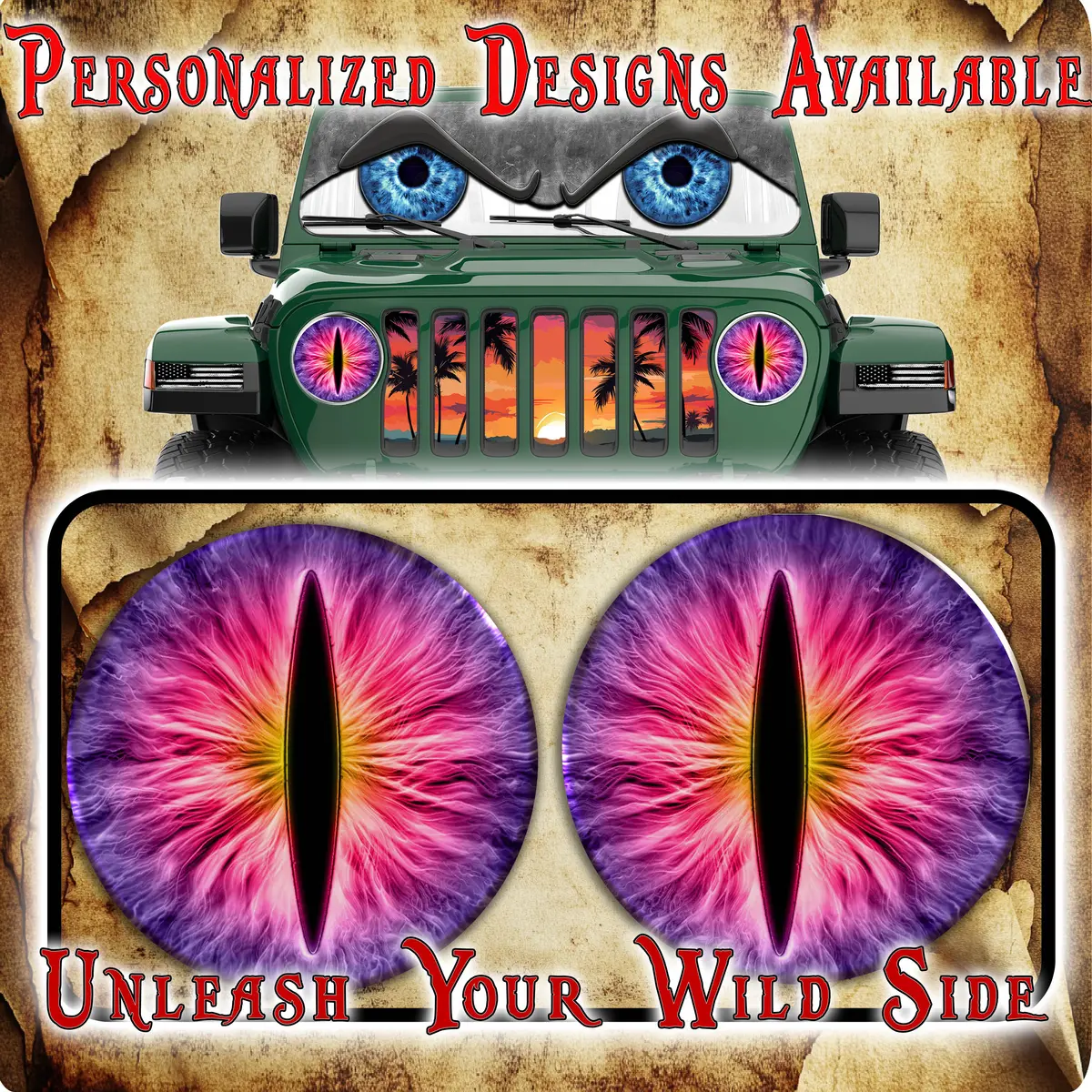 Pink And Purple Eye 8 1