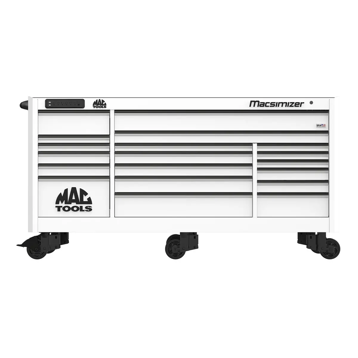 Macsimizer® 19-Drawer Workstation - Titanium White 1