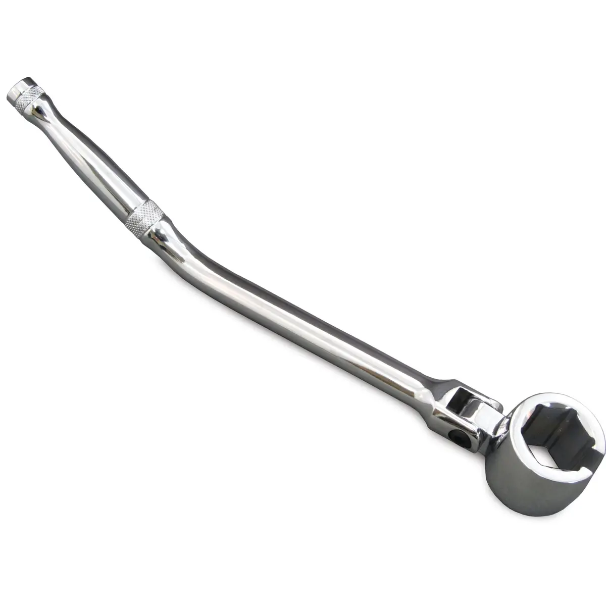 Bent Handle Flex-Head Oxygen Sensor Socket Wrench - 6-Pt. 1