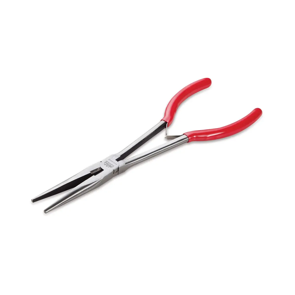 Long-Reach Long-Nose Pliers With Cutter 11" - Red Handle 1