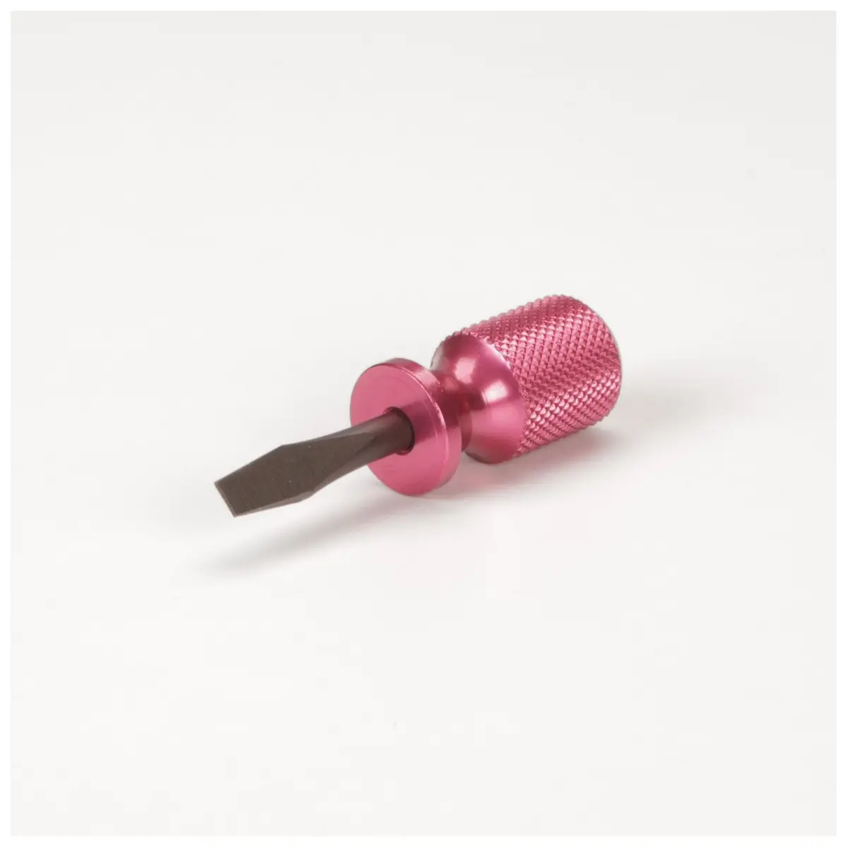Knurled-Handle Terminal Tool Flat Blade 3/16" X 1" 1
