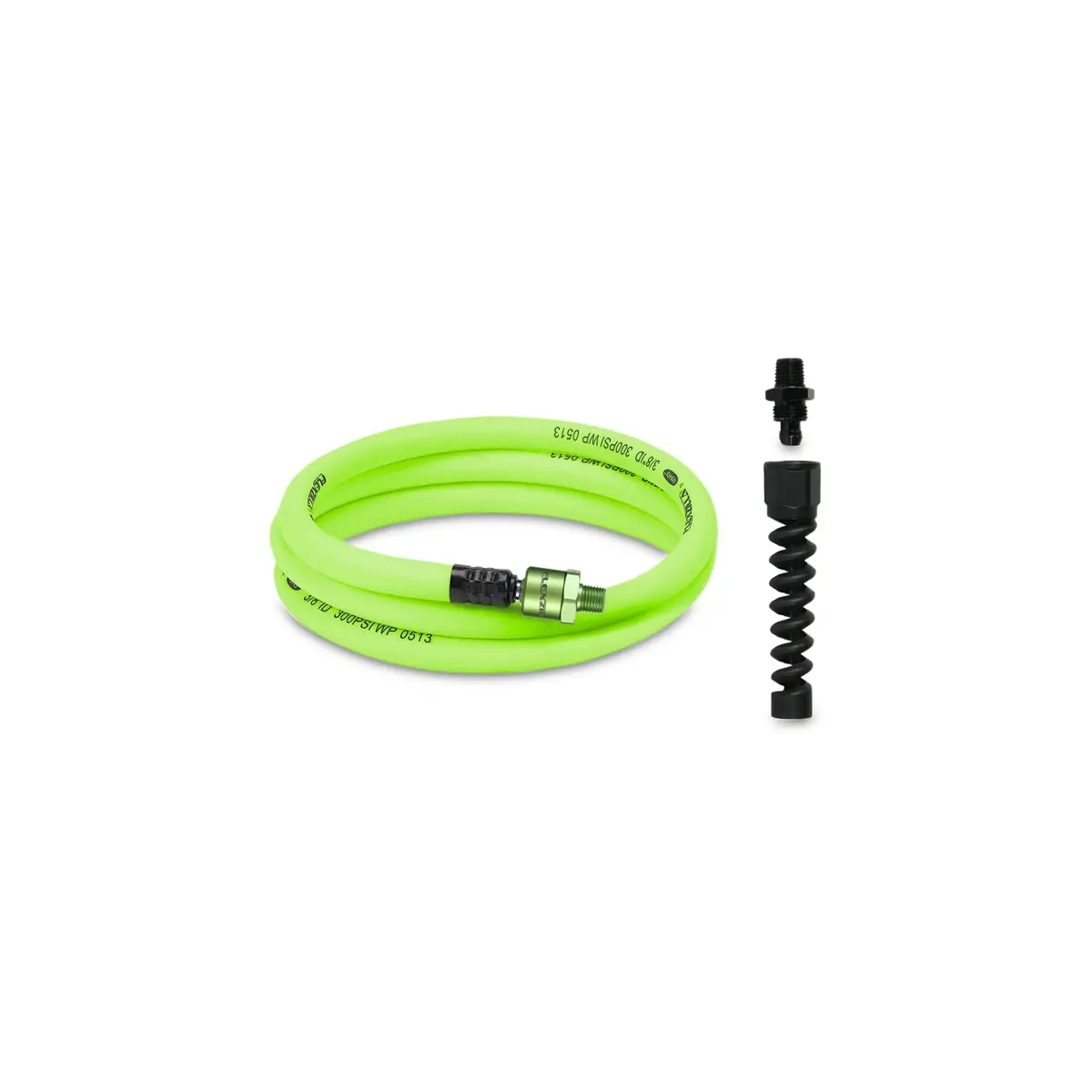 3/8" Flexzilla® Whip Hose With Ball Swivel 6 Ft. - 1/4" Npt 1
