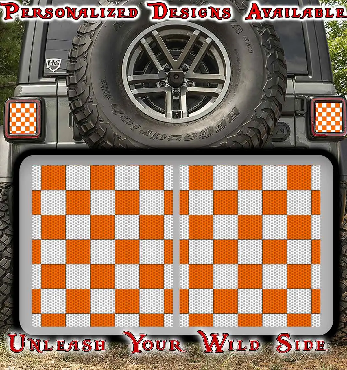 Vols Taillight Cover Decal 91 1