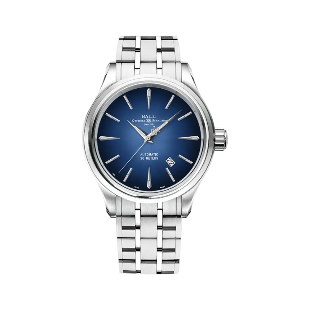 Trainmaster Legend 40Mm - Blue On Bracelet 1