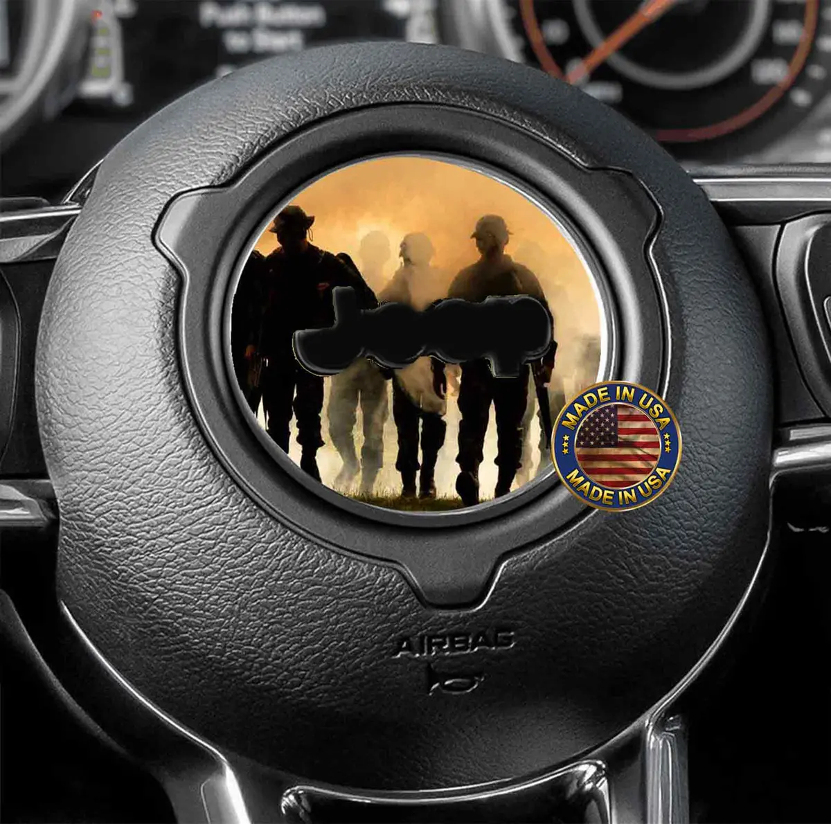 Soldiers Steering Wheel Decal 184 1