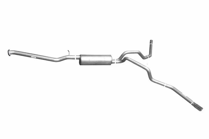 Gibson Dual Exhaust System – Stainless Steel, 2.5-Inch Cat-Back For 1999–2005 Chevrolet Silverado 1500 Base 4.3L 1