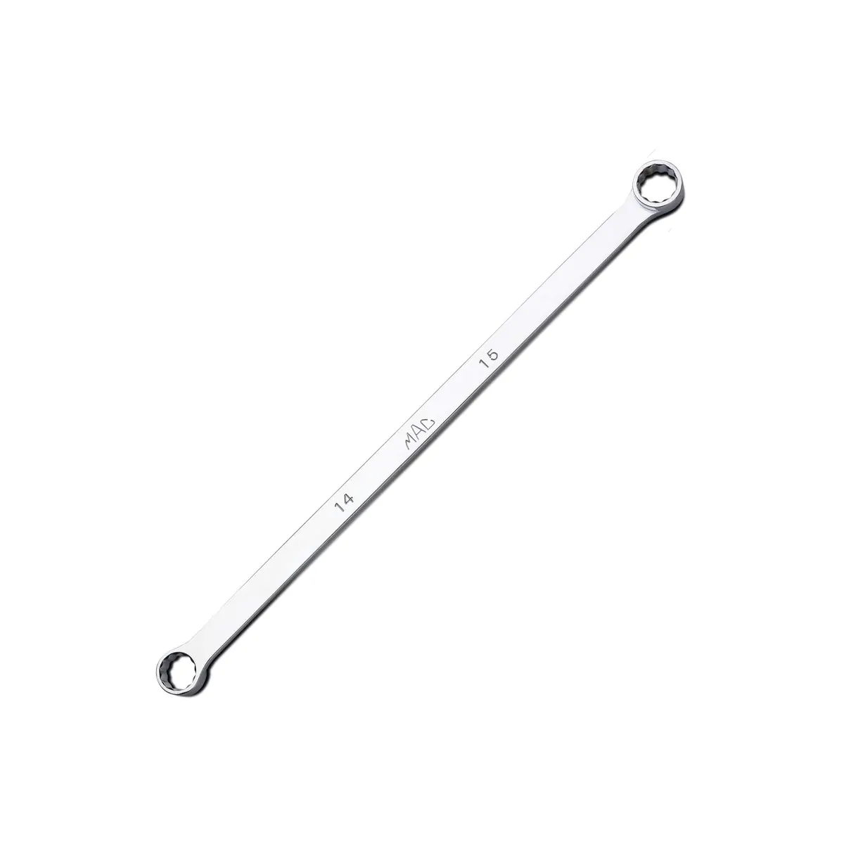 High-Performance Long Double-Box Wrench 14Mm X 15Mm - 12-Pt. 1