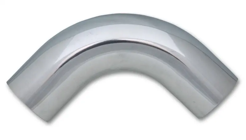 Vibrant Polished Aluminum Universal Tubing – 3.5-Inch Od, 90-Degree Bend 1