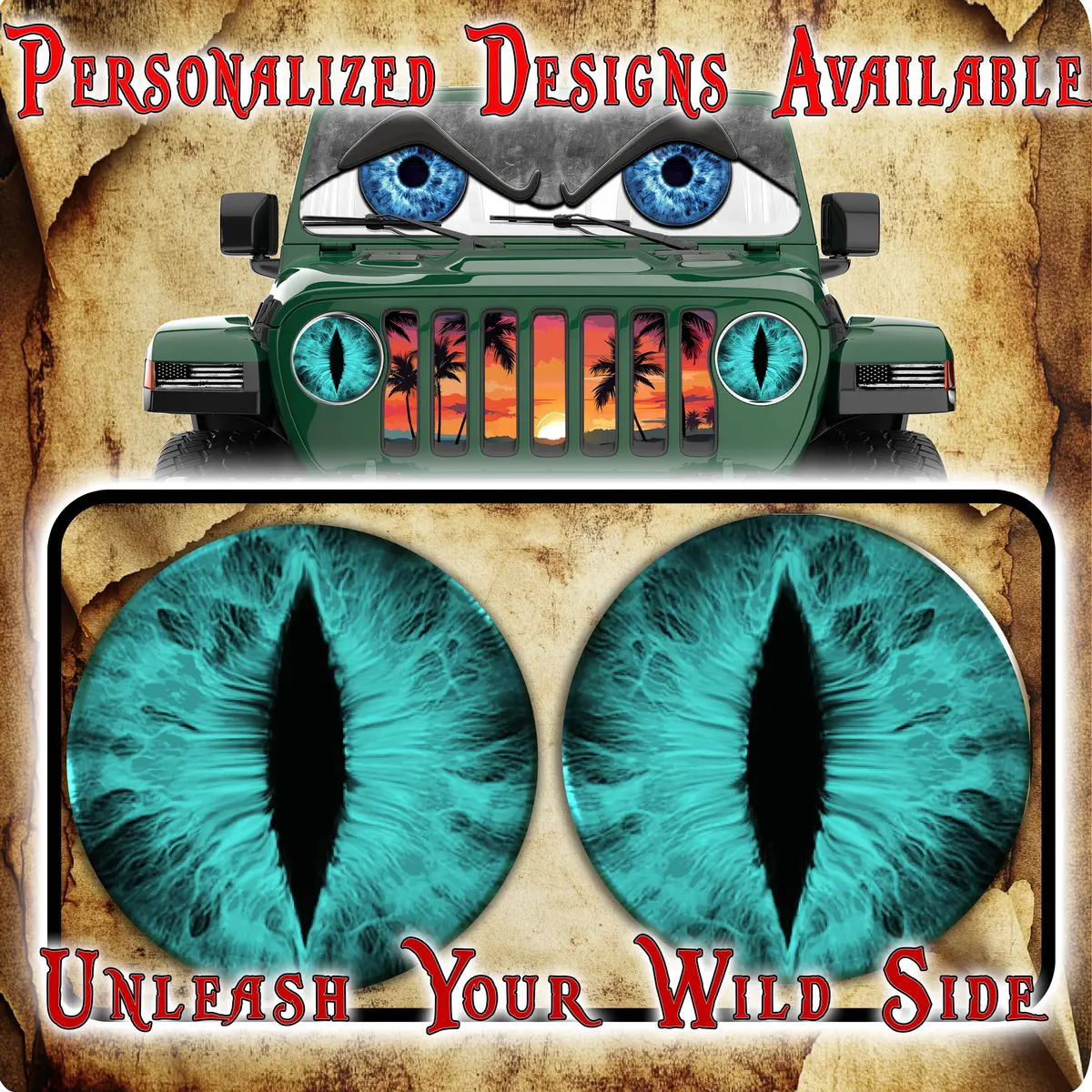 Teal Cat Eyes 98 1