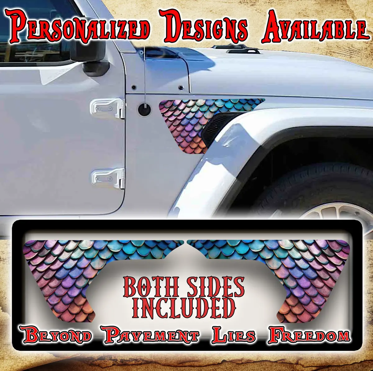 Scales Fender Vent For The Jl Or Jt 2018 Or Newer 1