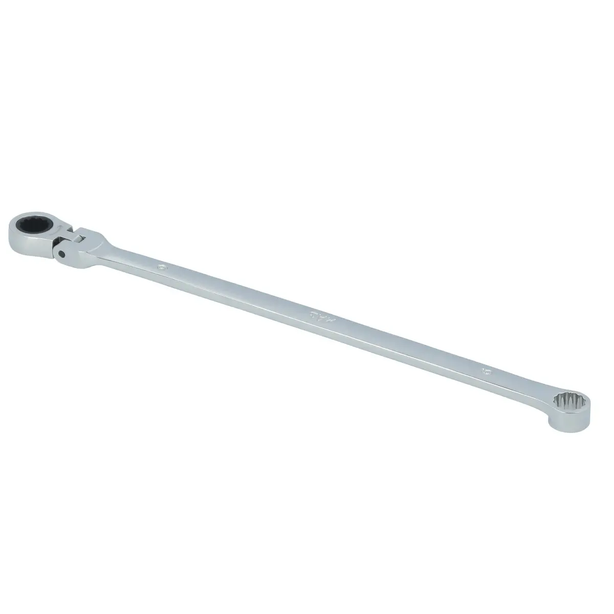 9Mm Xl Double Box Flex Head Ratcheting Wrench - 12 Pt. 1