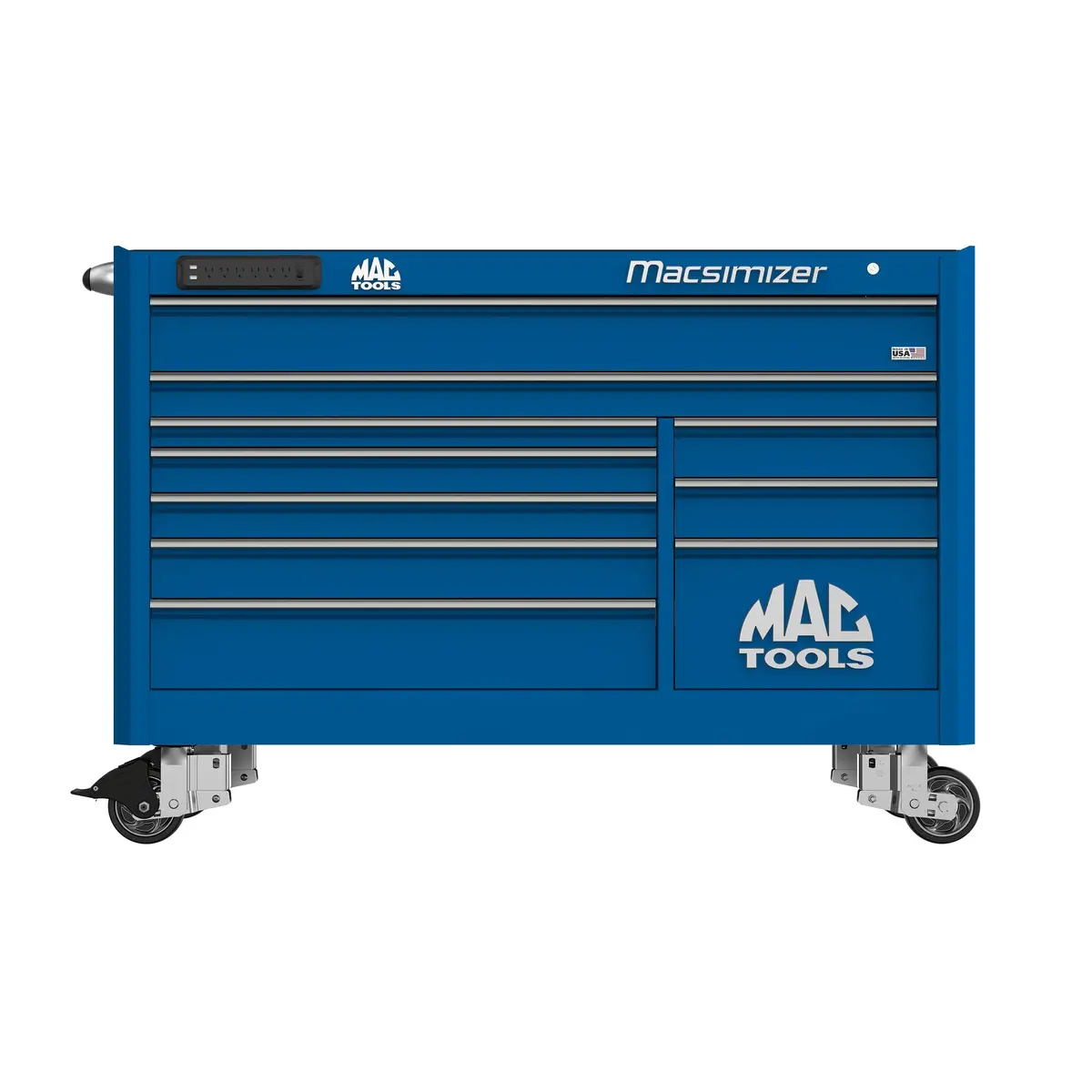 Macsimizer® 10-Drawer Workstation - Sapphire Blue 1