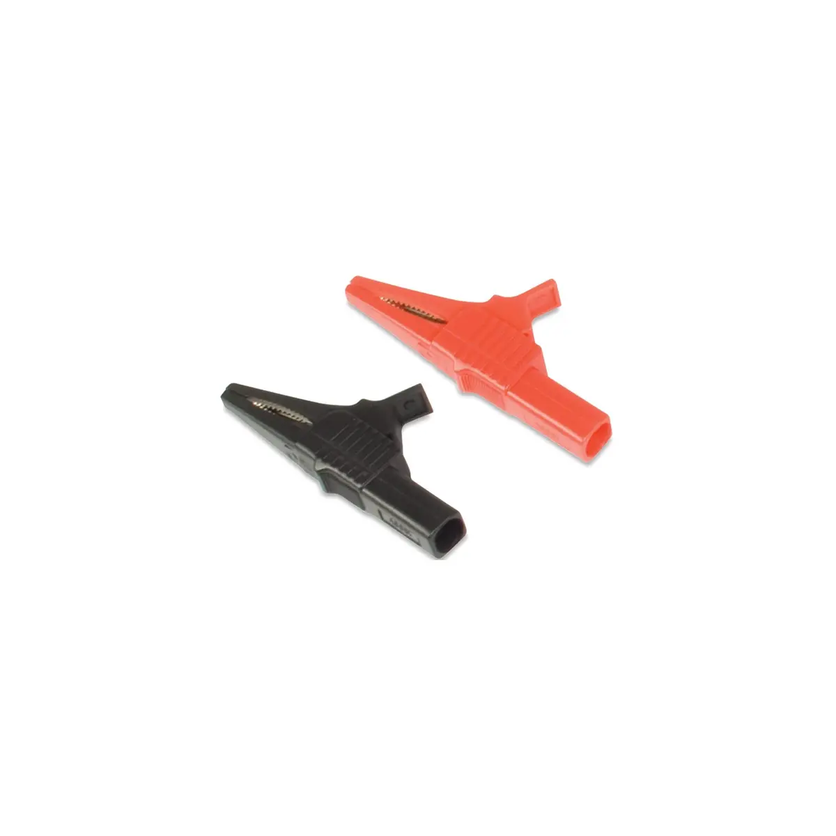 2-Pc. Insulated Crocodile Clip Set 1