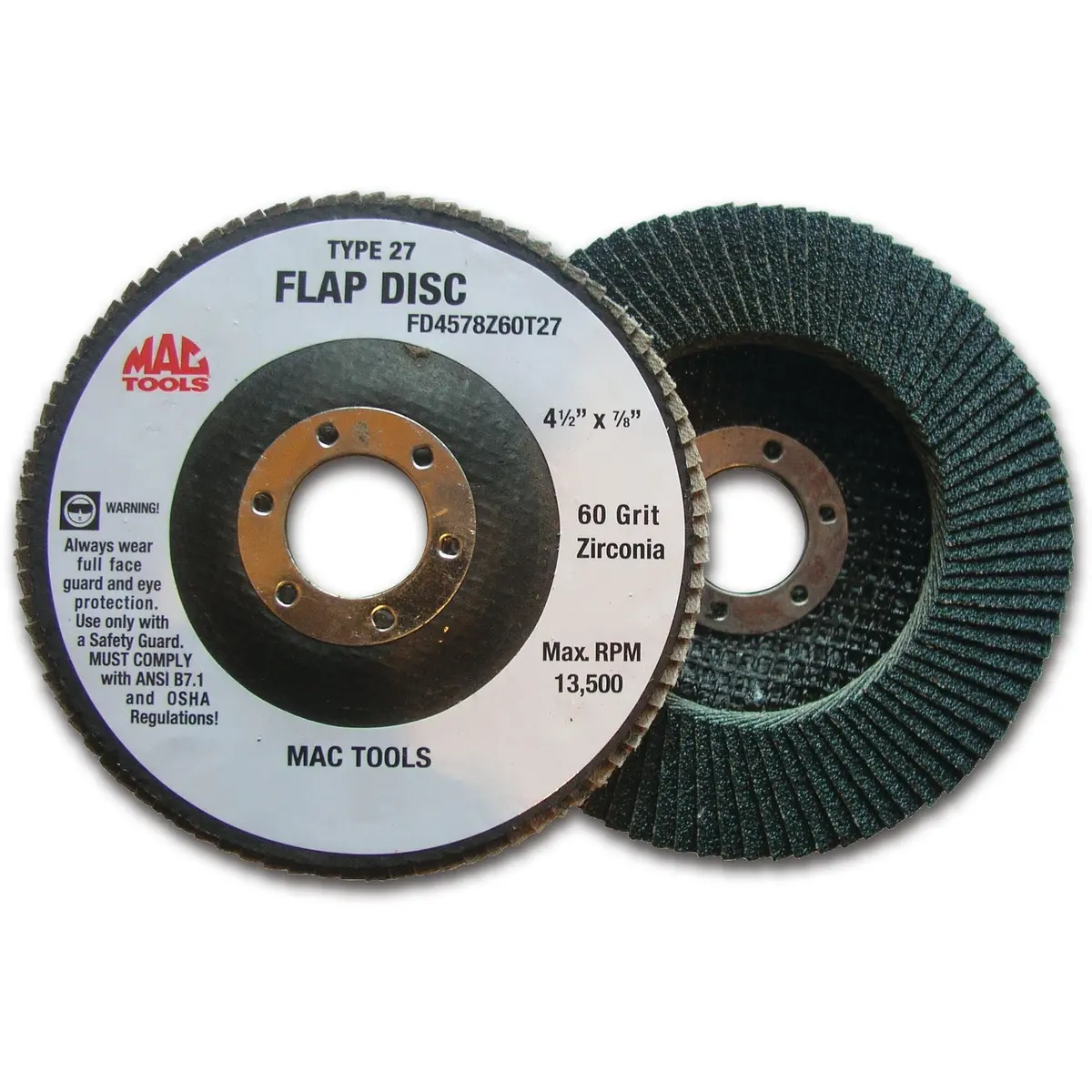 Type 27 Flap Disc 4-1/2" 1