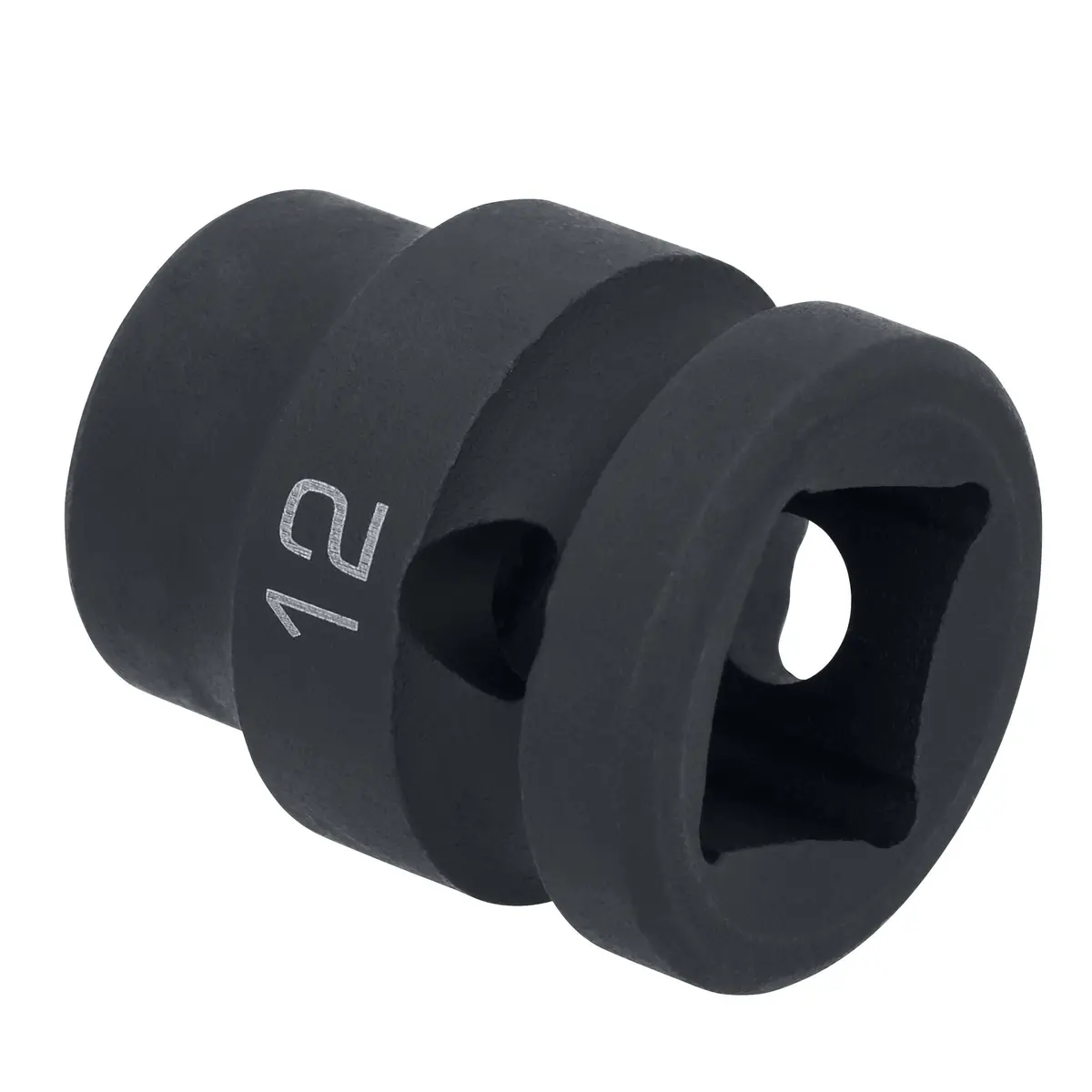 1/2" Drive 6 Pt. Stubby Impact Socket - 12Mm 1