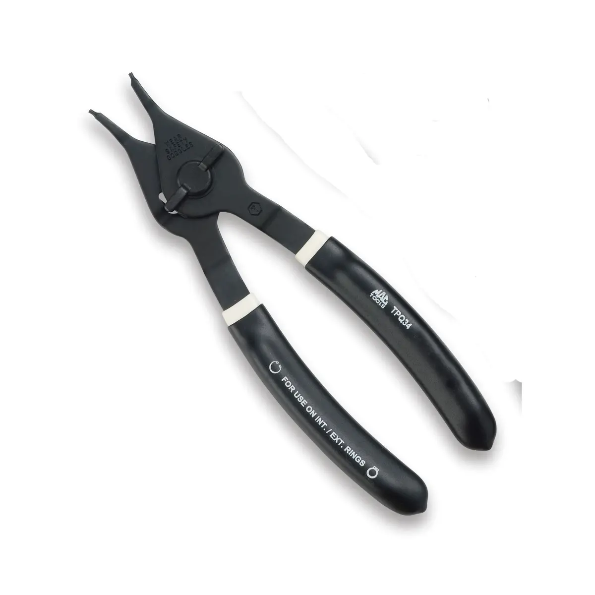Straight Quarter-Turn Retaining Ring Pliers 7-3/4" 1