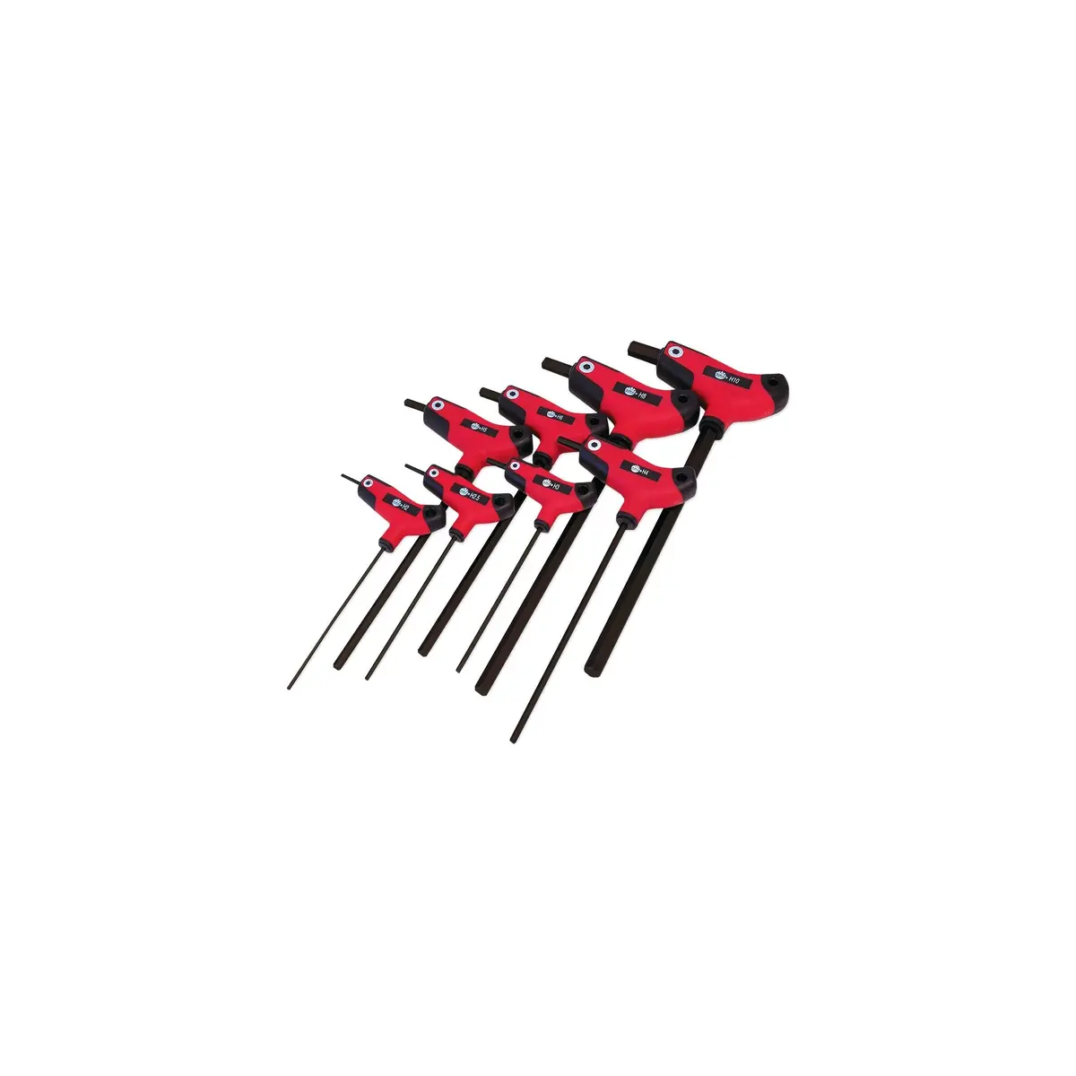 8-Pc. Bi-Material T-Handle Hex Key Set 1