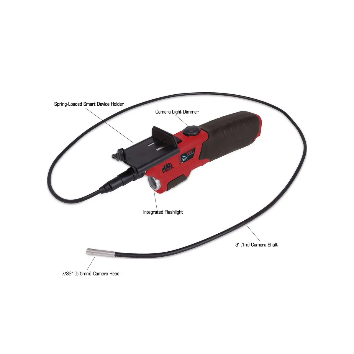 Wi-Fi Smart Phone Video Scope With 3' Shaft 1